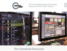 Tablet Screenshot of centralcast.org